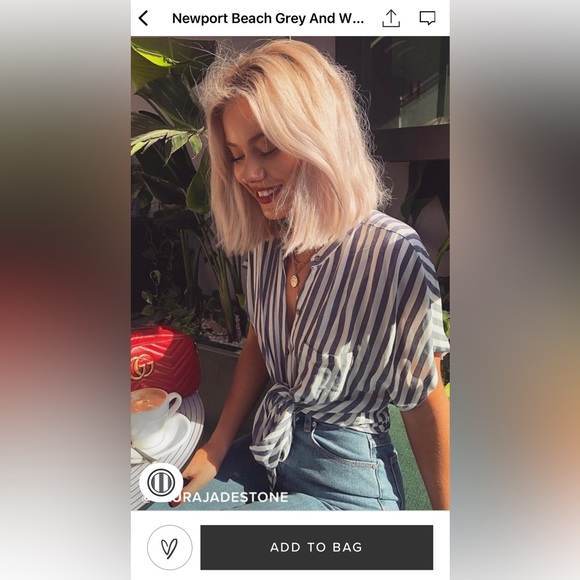 Lulus Tops - Spring crop top Lulus